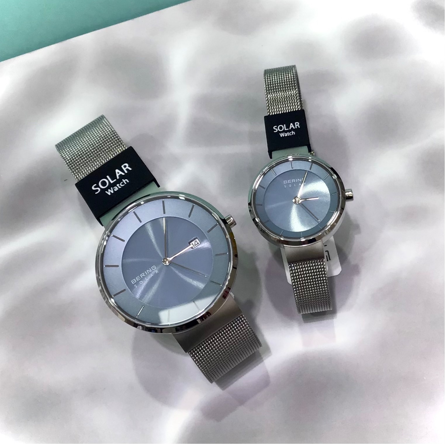 BERING】涼しげなアイスブルーが特徴のソーラーモデル♪ │チック
