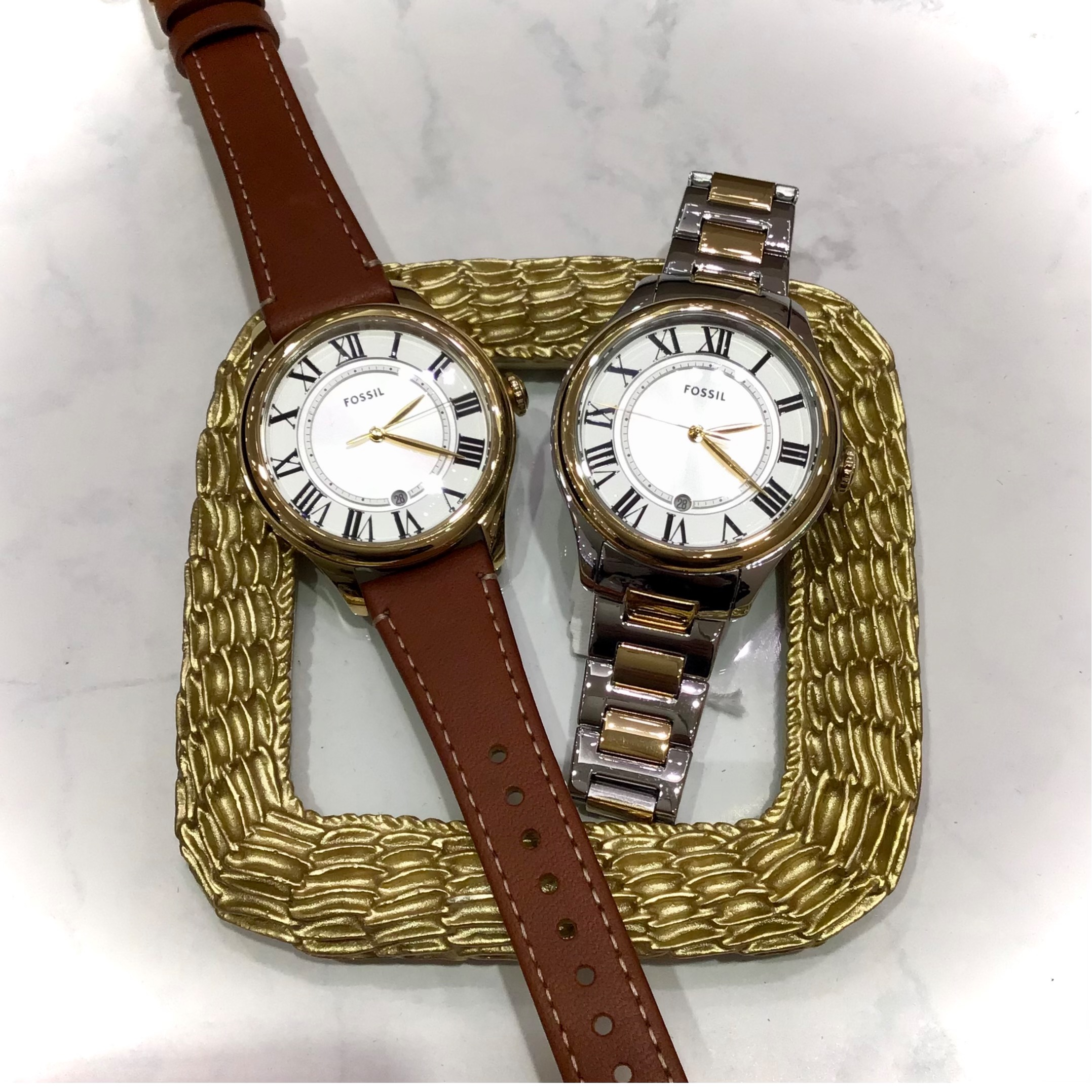 FOSSIL】存在感のあるヴィンテージスタイルの腕時計♪ │チック