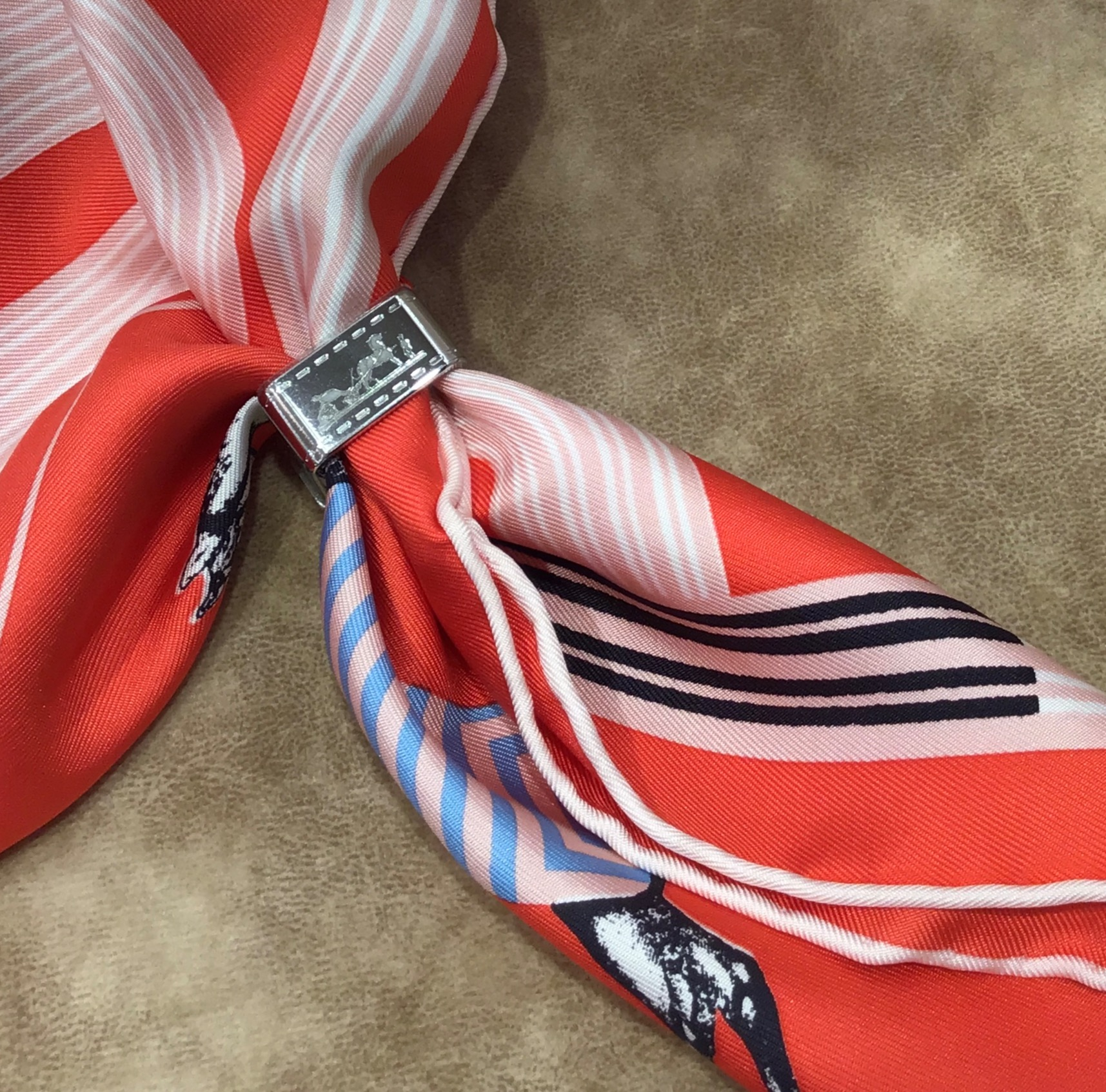 ヴィンテージHERMES スカーフ Vintage HERMES Silk Scarf / エルメス・シルクスカーフ(Eperon