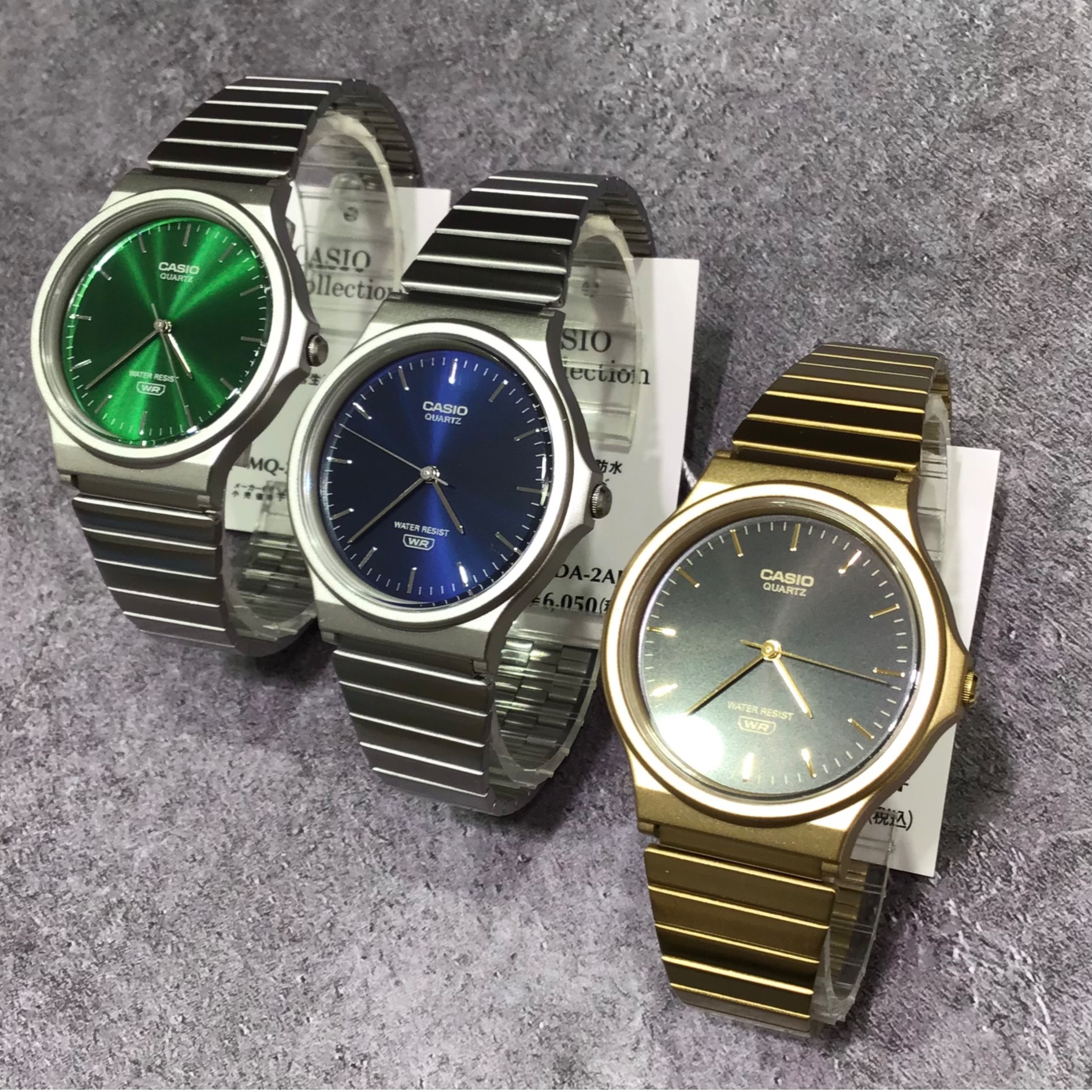 チックスマート D1 メタリックゴールド CASIO】メタリック調で上質感のある新作モデル │チックタック