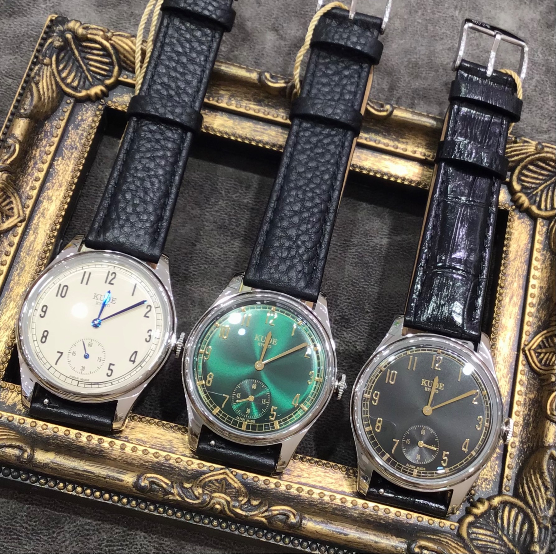 お*い様 【ヴィンテージ】ブルドッグブランド　MADE IN ENGLAND ク 京都発の腕時計ブランド【KUOE(クオ)】取り扱いスタート！ │チック