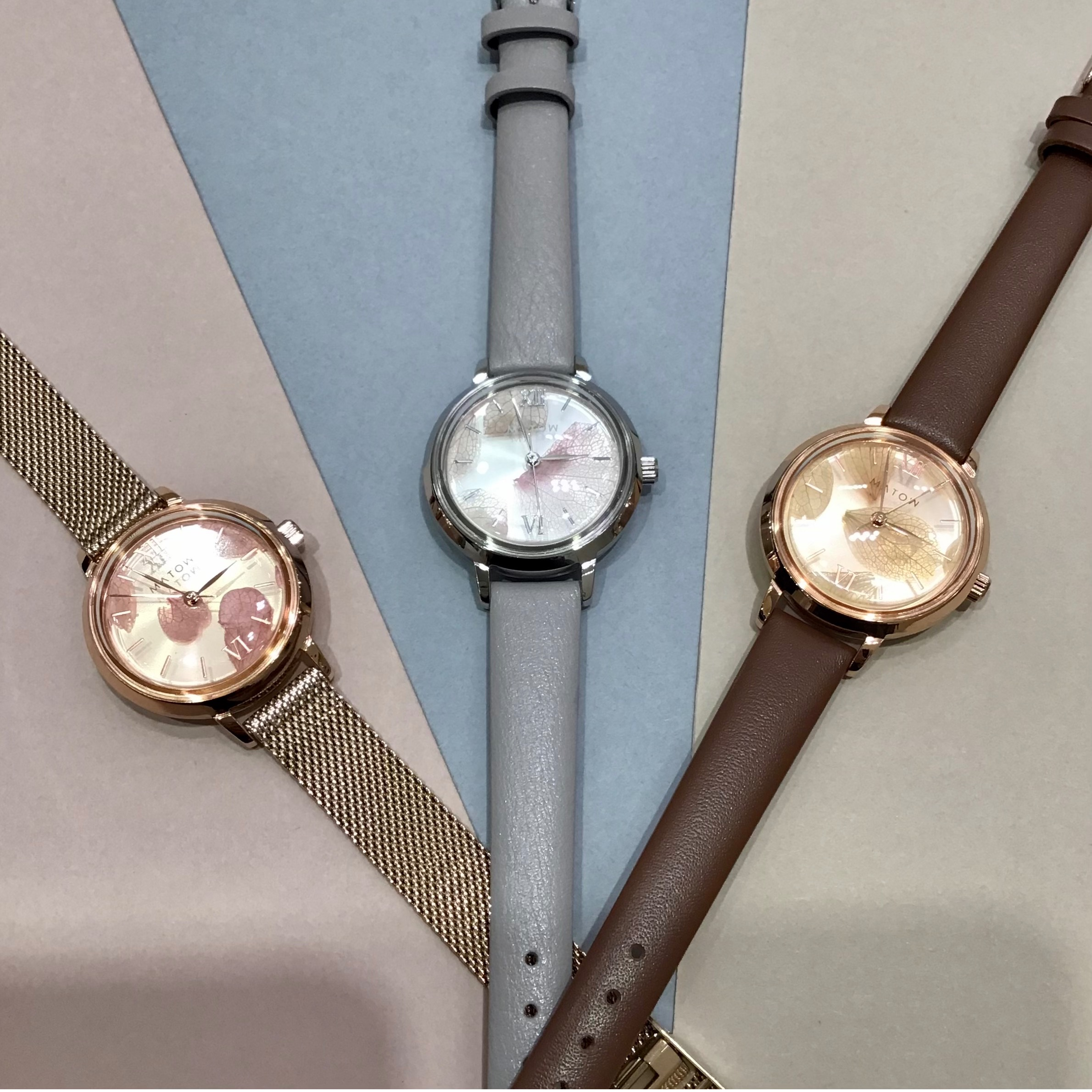 MATOW】ブリザーブドフラワーを文字盤内に散りばめた新作登場
