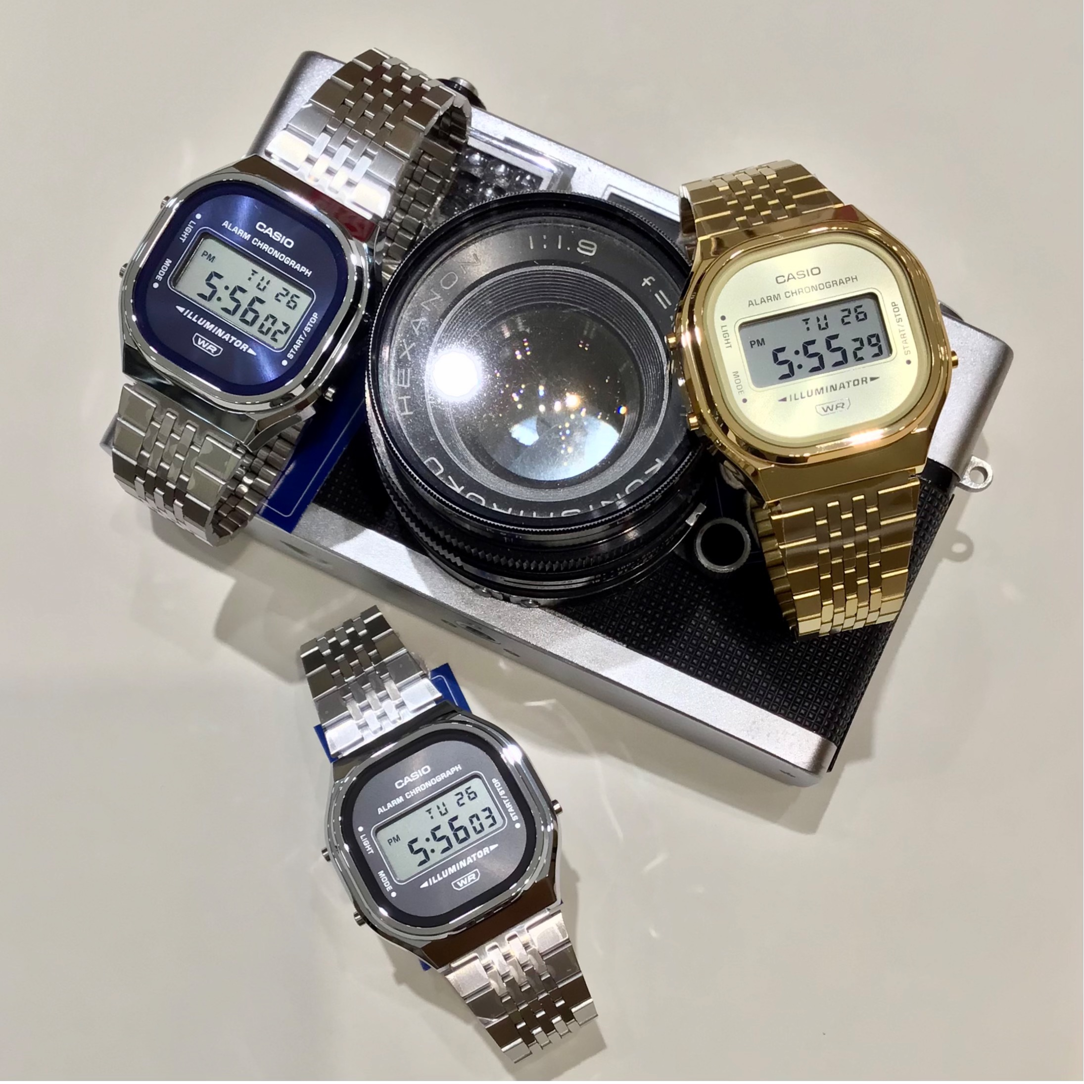 CASIO】レトロモダンな雰囲気漂う新作登場☆ │チックタック