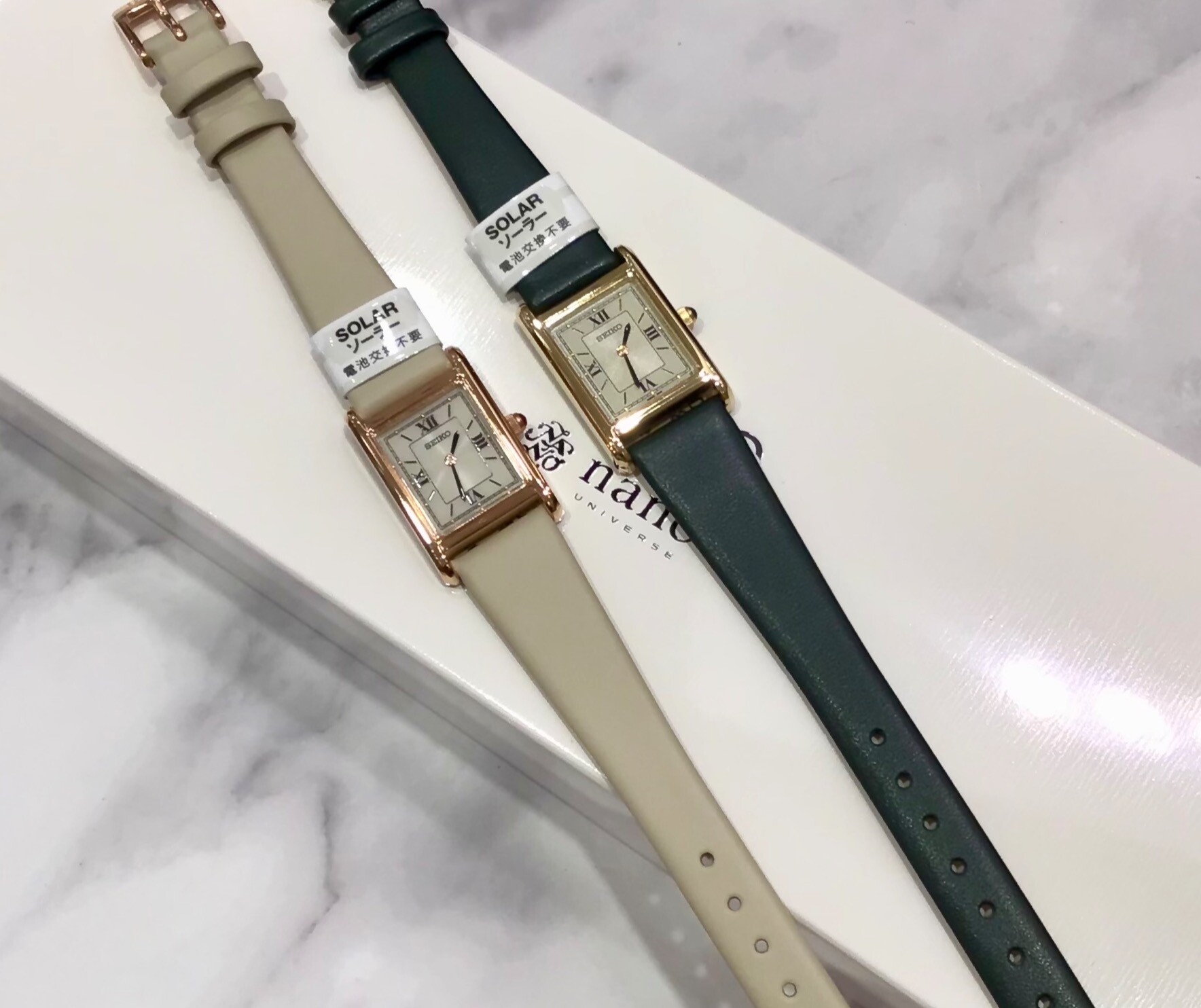 SEIKO SELECTION × ナノ・ユニバース】新作ソーラーウォッチをご紹介