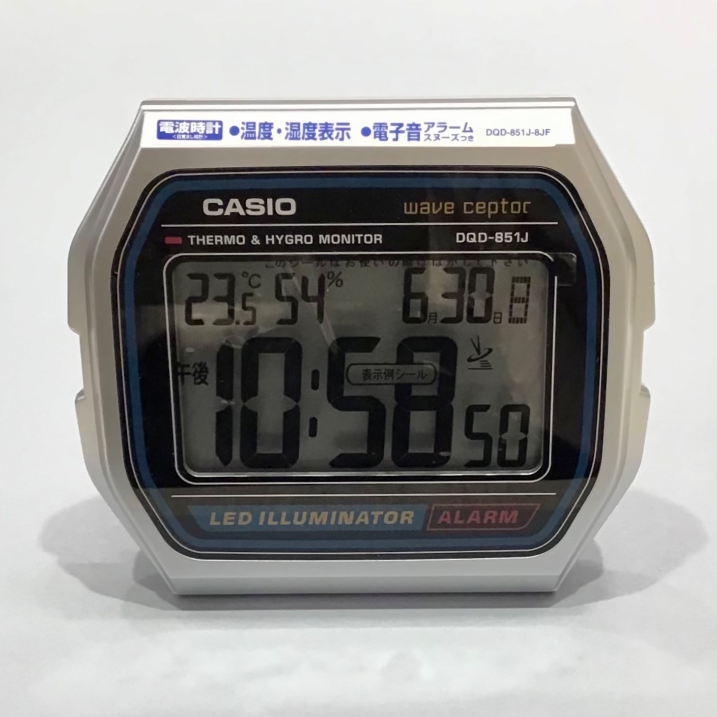 CASIO】クラシカルなデザインの電波目覚まし時計！ │チックタック