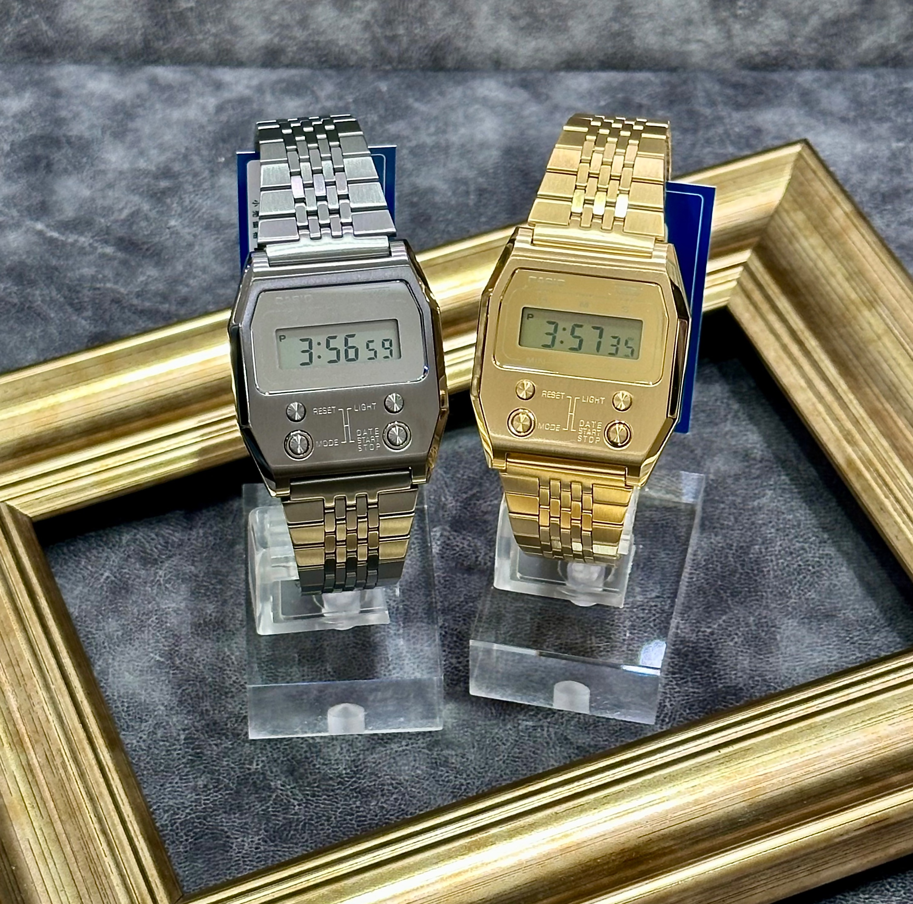 カシオ クラシック】A1100シリーズにワンカラ―でまとめた新色登場