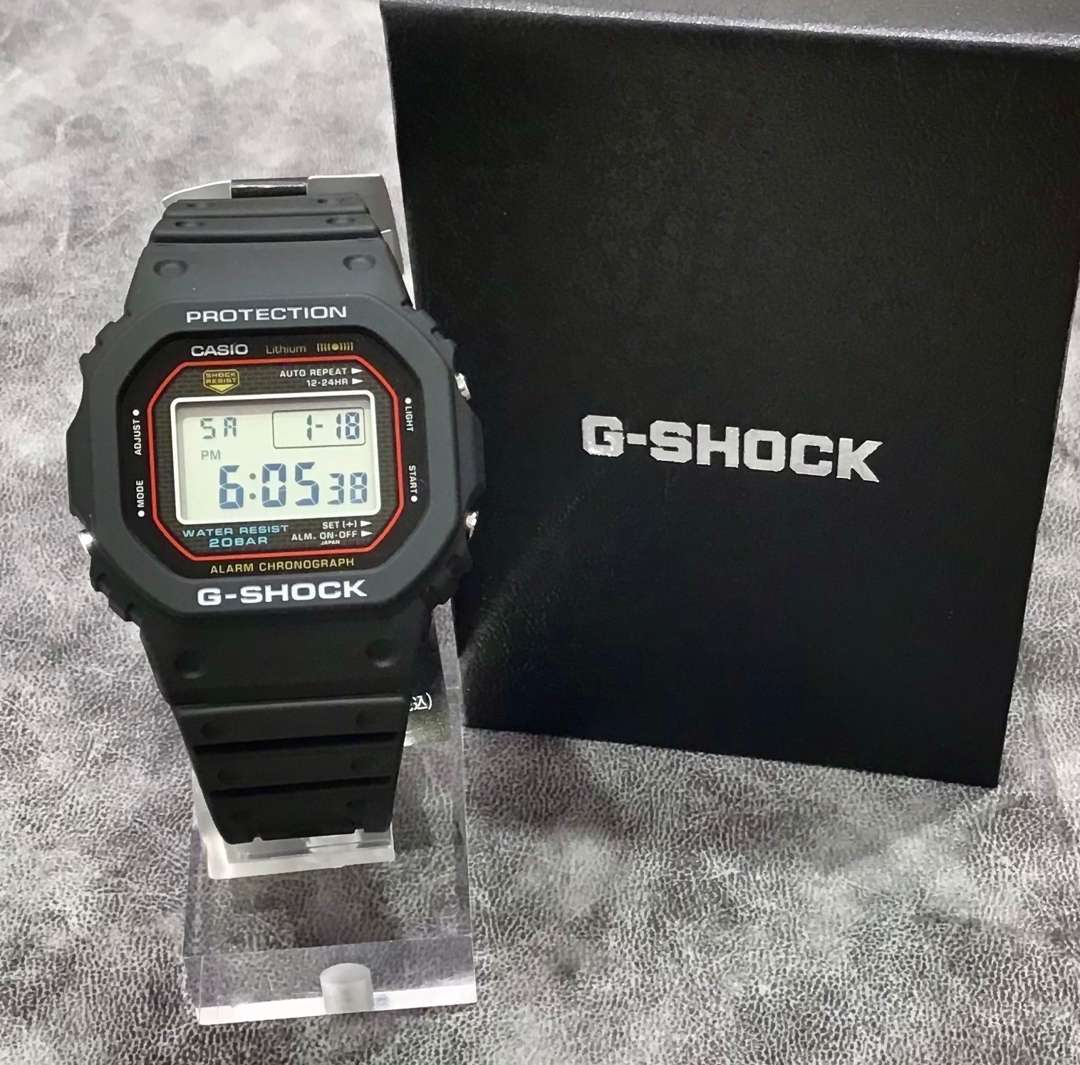 G-SHOCK 黒　腕時計 G-SHOCK】初代G-SHOCK復刻モデルが再々入荷！！ │チックタック