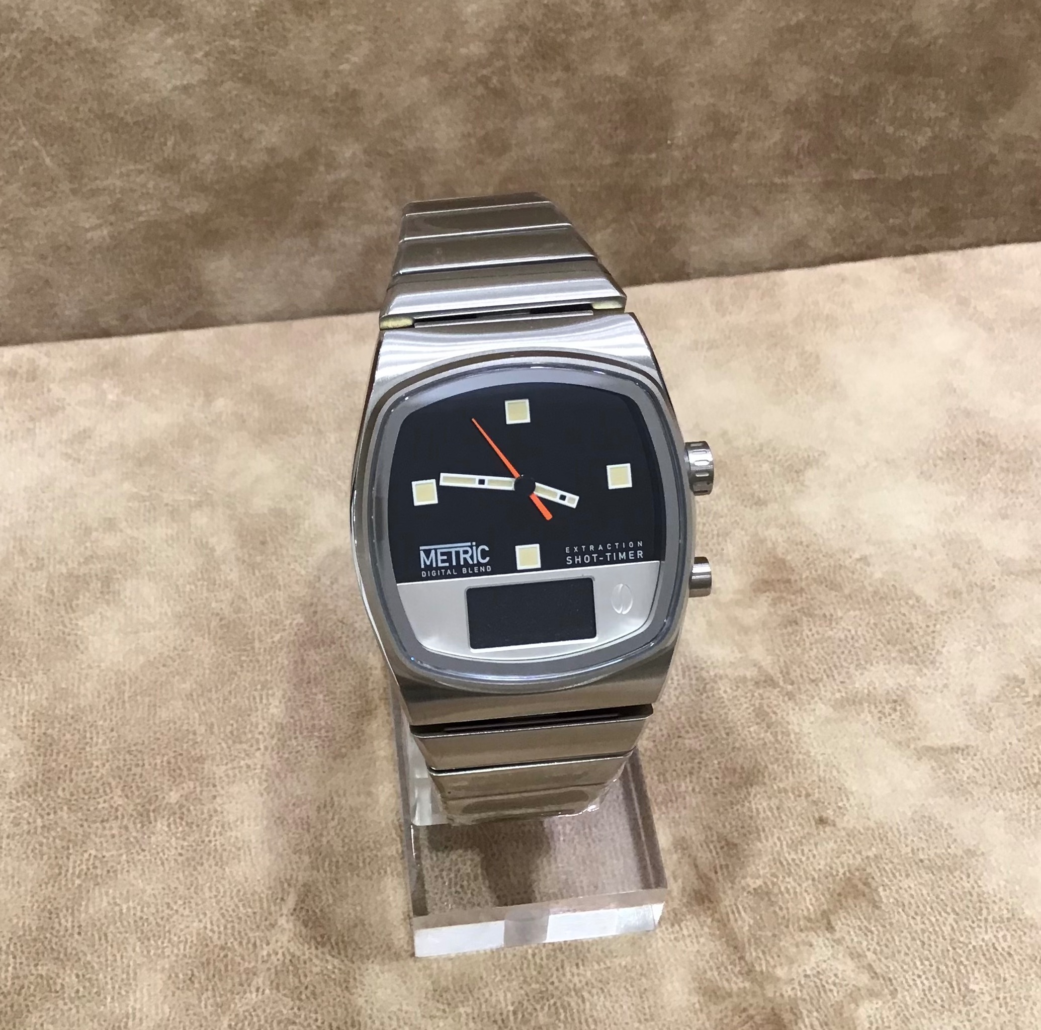 Brew Watch Co.】デジタルLEDエスプレッソタイマーが融合したモデル