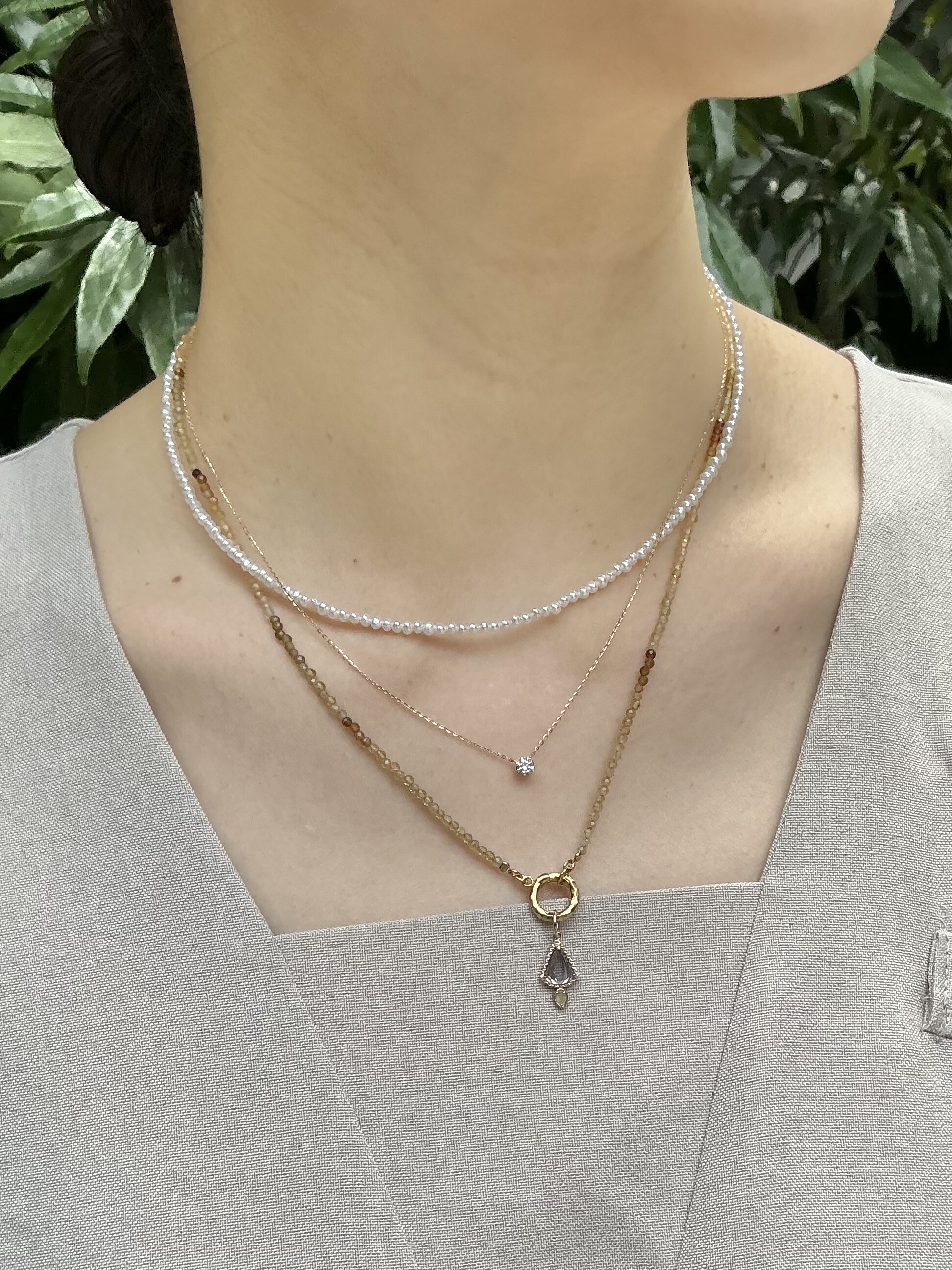 agete 💎カラーストーンネックレス💎 │アガット │ ショップブログ
