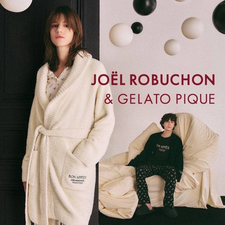美品☆Joel Robuchon☆gelato piqueワッフルset gelato pique(ジェラート ピケ)】「Joël Robuchon」との