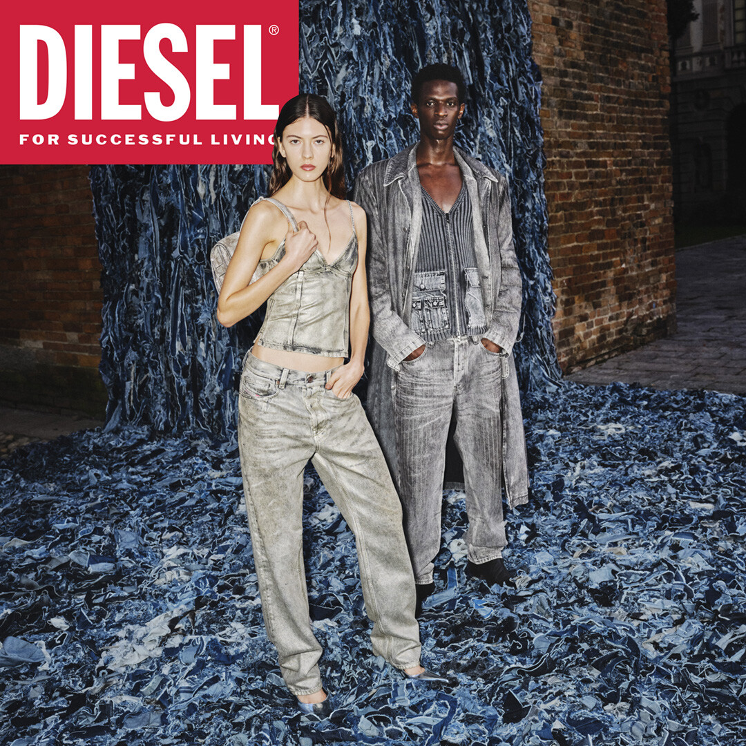 DIESEL SPRING SUMMER 2025 DENIM TRY ON CAMPAIGN │ディーゼル