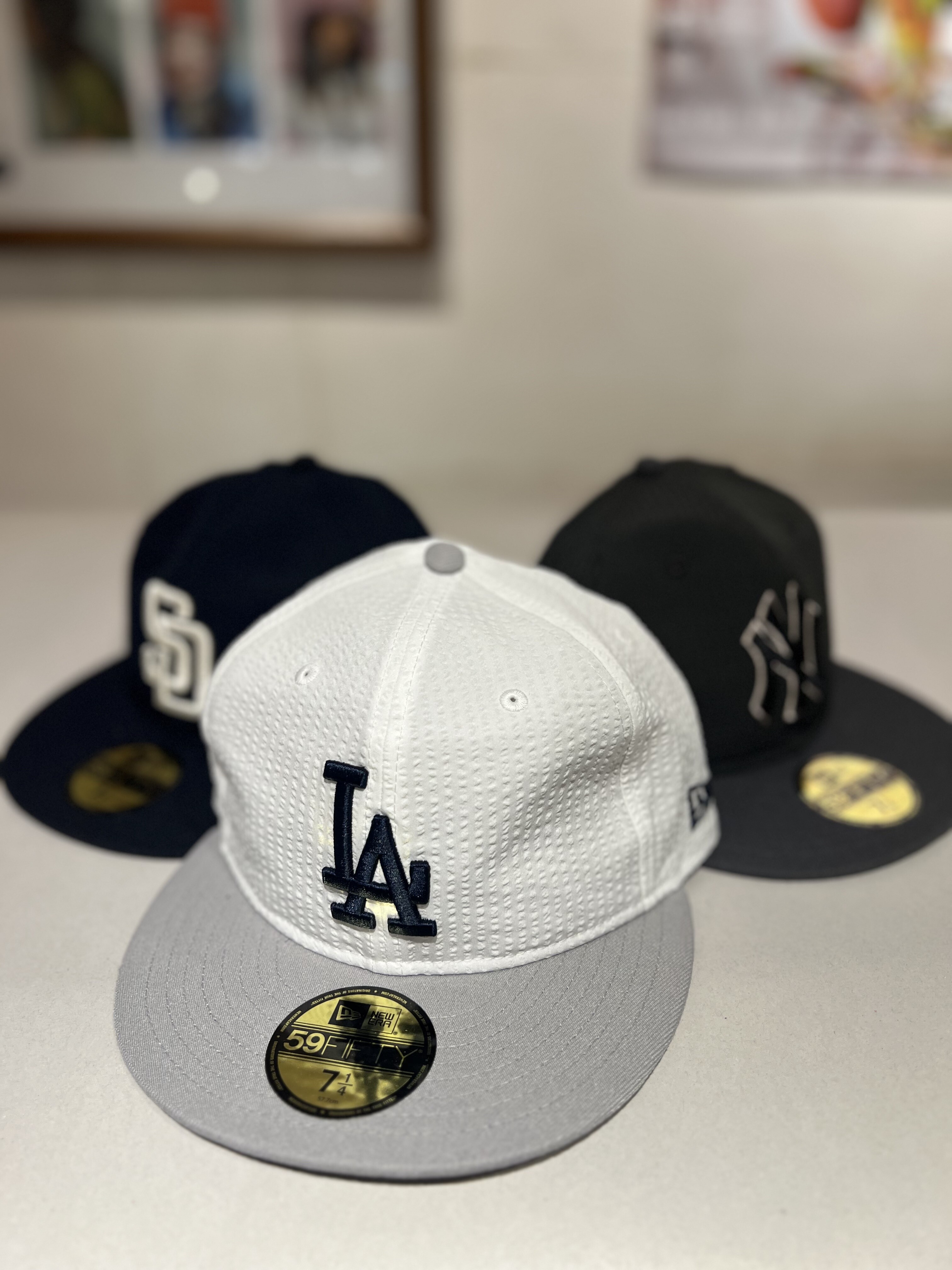 NEWERA】59FIFTY Soft Buckram MLB Seersucker │オーバーライド