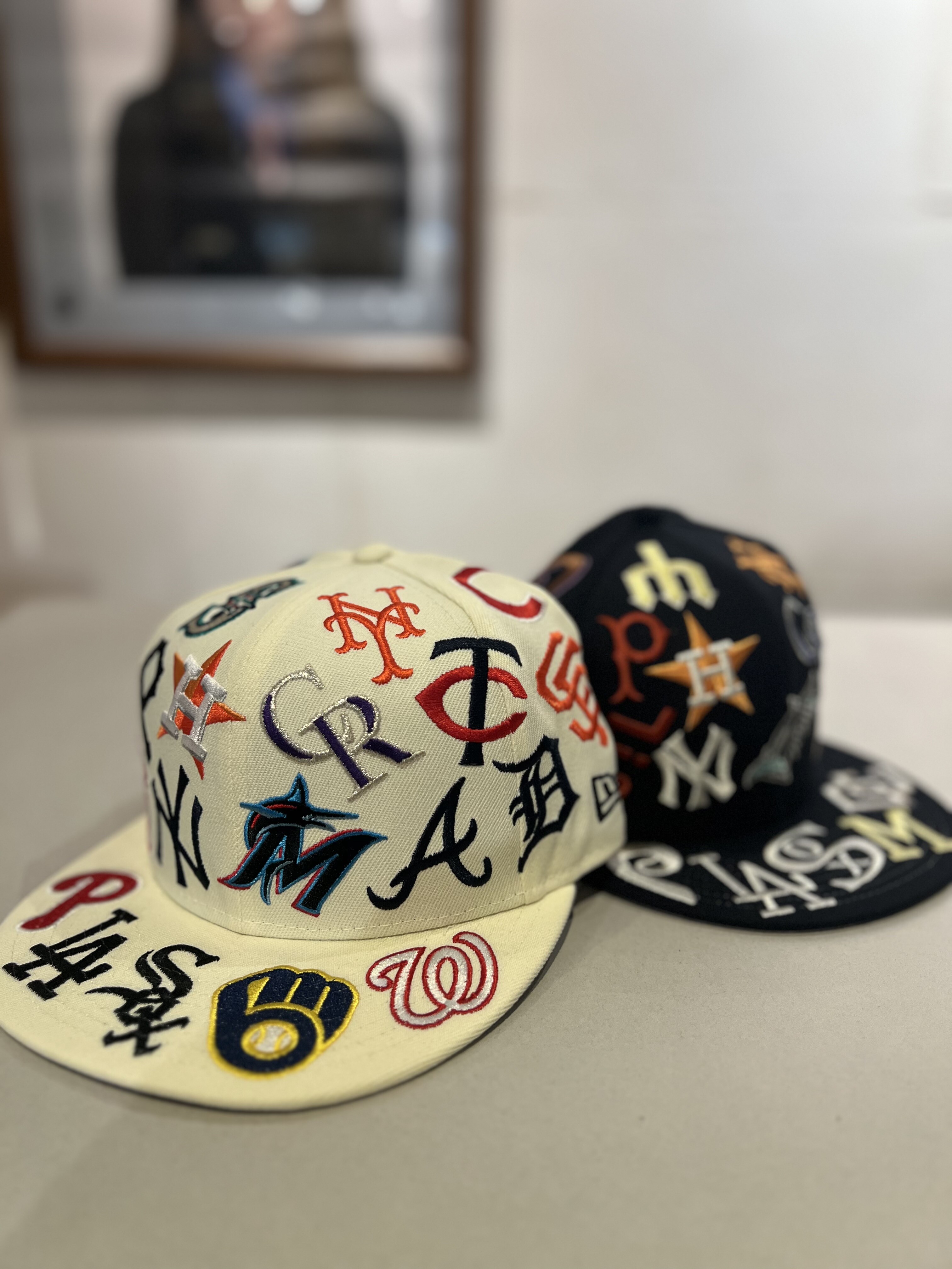 NEWERA】9FIFTY Team Logo Allover MLB │オーバーライド