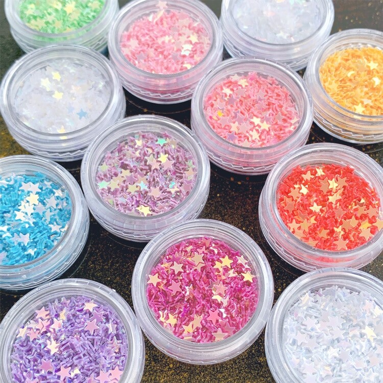 新商品】 レジン＆ネイル ホログラムアソートセット │パーツクラブ
