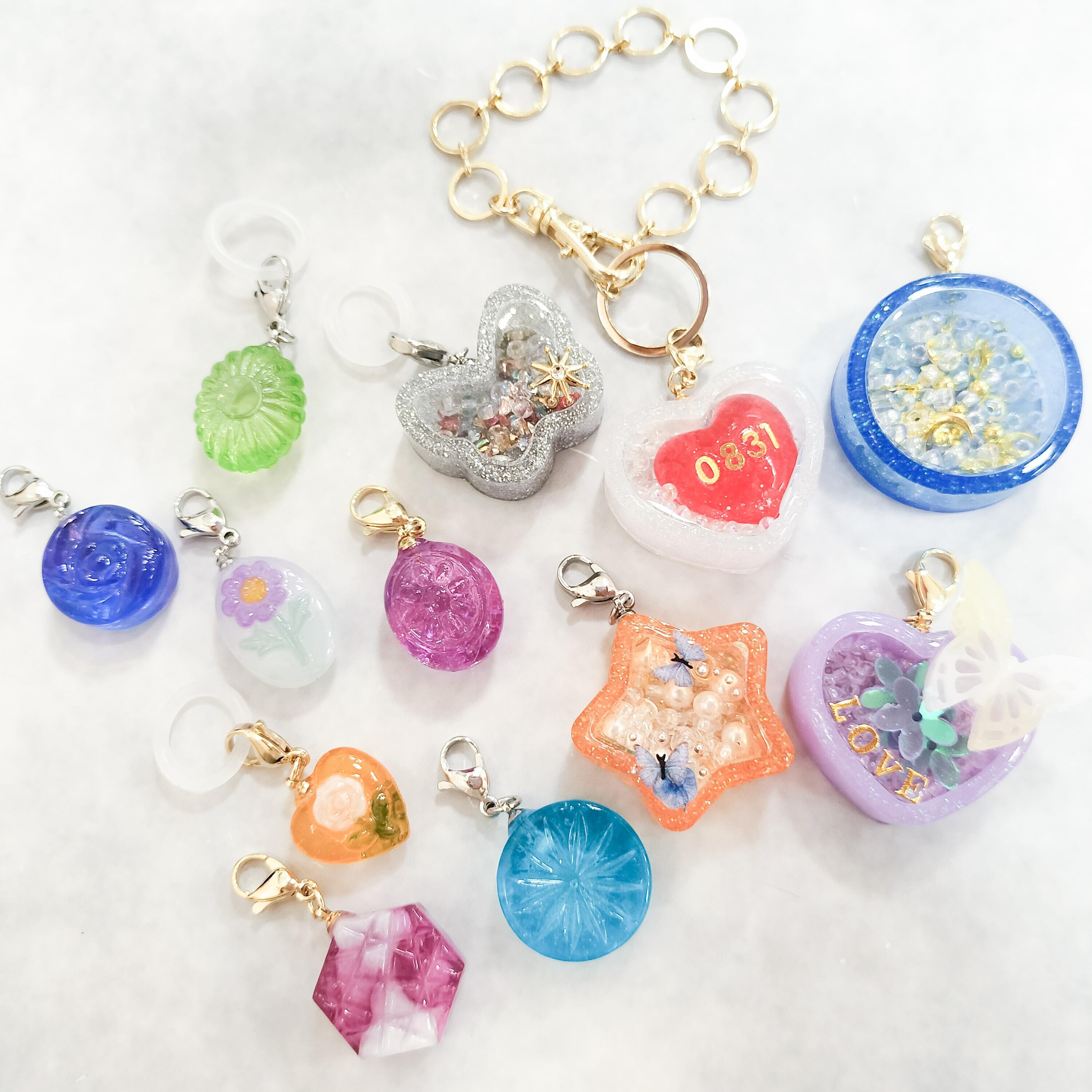 ꫛꫀꪝ‧˚レジンチャーム＊Part125コインレジン