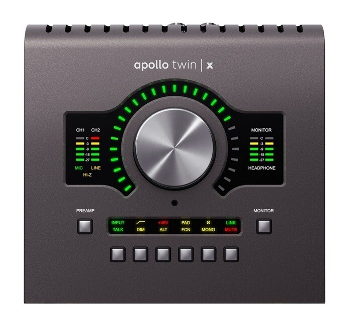 ギター Apollo twin DUO Apollo Twin X Duoに人気プラグインが付属したスペシャル