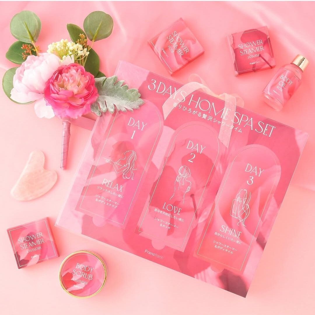 母の日】3日間🚿日めくりでステップアップケア🧖‍♀️💕 │Francfranc