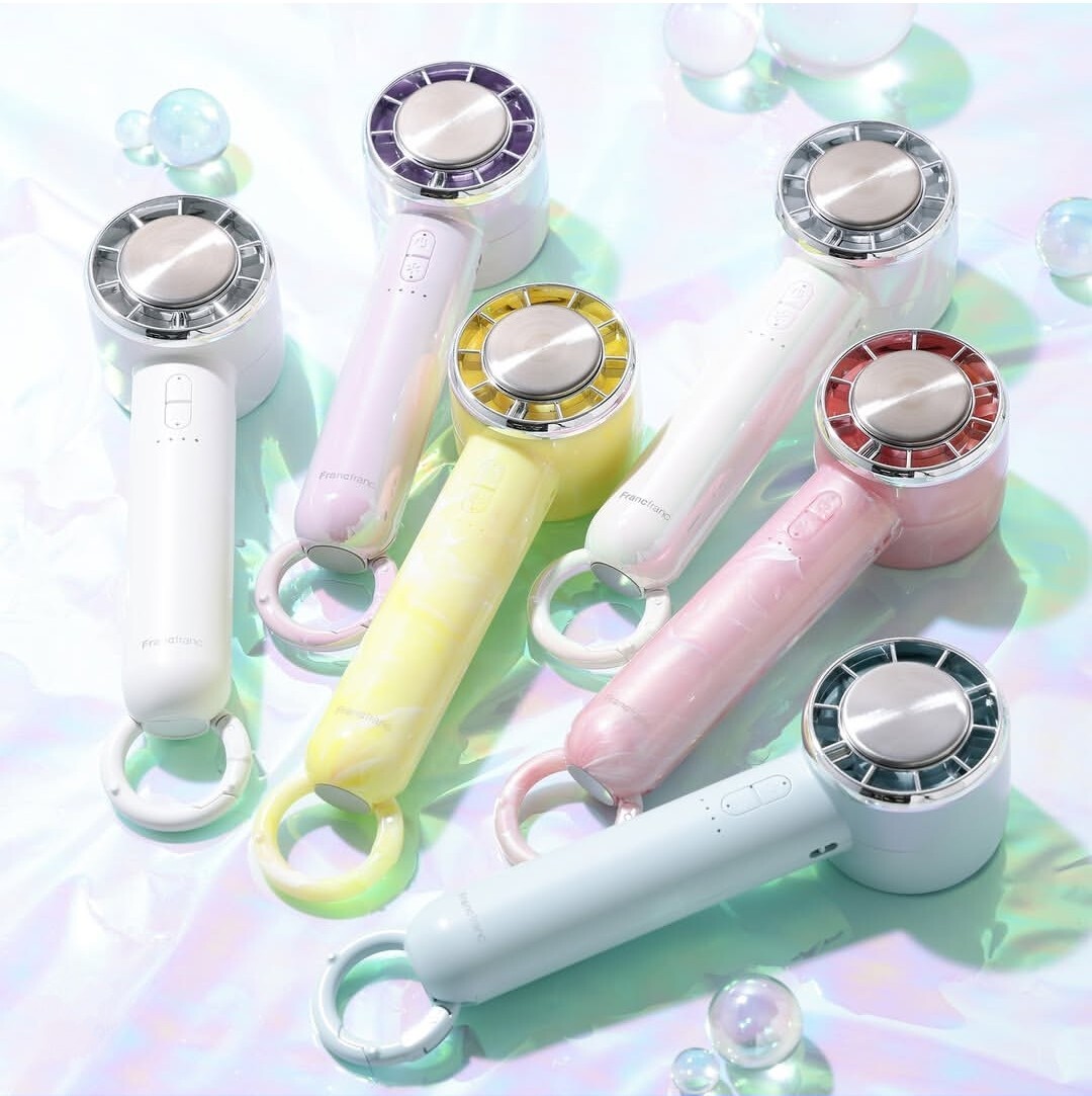 冷却プレート付きでひんやり🧊🫧フレアイスプレートハンディファン
