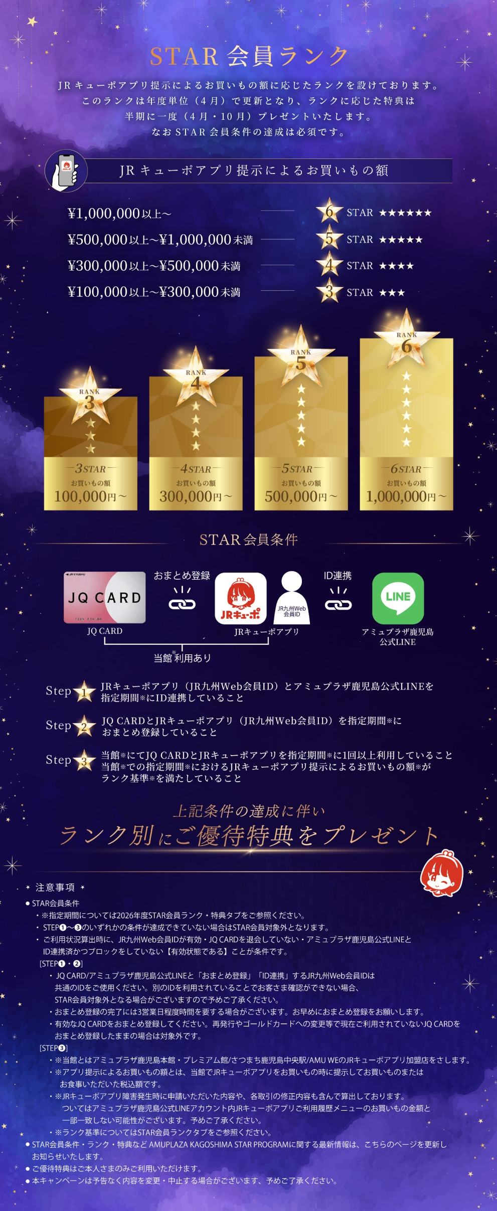 STAR会員ランク