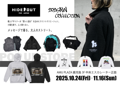【期間限定SHOP】HIDEOUT <複合衣料>
