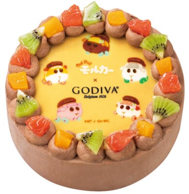 \終了致しました/　モルカー×ゴディバクリスマスケーキ