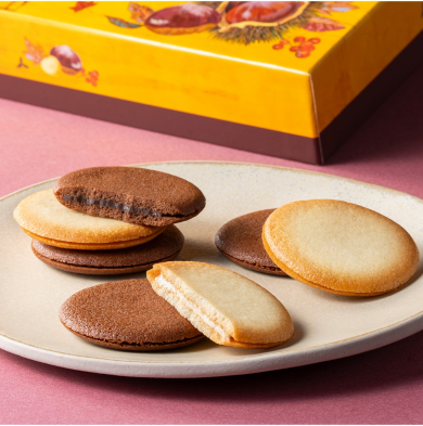 モンブランラングドシャクッキー 🌰🍪