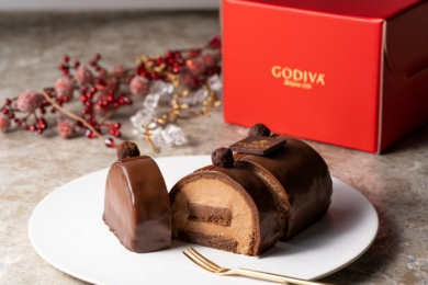 \限定店舗/ 2023年 ゴディバのクリスマスケーキ♪ 