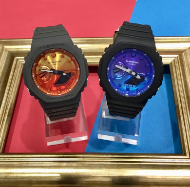 【G-SHOCK】挑戦をテーマに情熱の炎をイメージしたシリーズ！