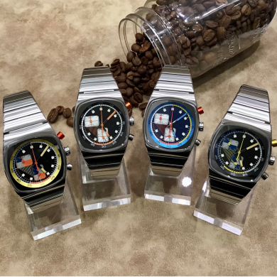 【BREW WATCH CO.】グラフィカルなダイヤルが目を引くモデル