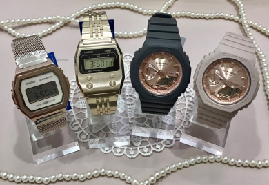 【CASIO】#カシオ女子 part2 様々なスタイルの腕時計をご紹介！