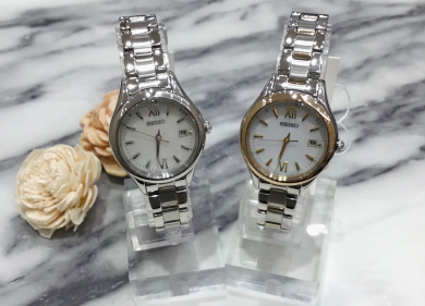 【SEIKO SELECTION】電波ソーラー レディース腕時計♪