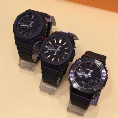 【G-SHOCK】定番モデル『2100シリーズ』からオールブラックの新作登場☆