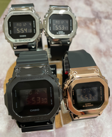 【G-SHOCK】メタルフェイスのオススメのペアウォッチ