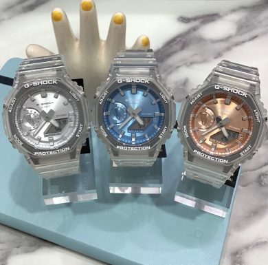 【G-SHOCK】夏にぴったり！！スケルトン素材を使用したモデルのご紹介