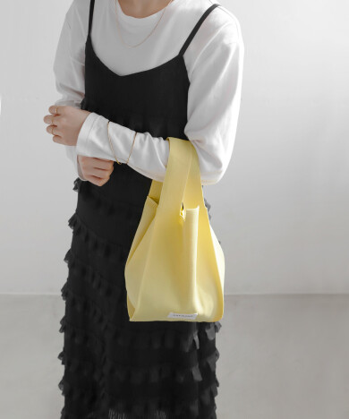 シンプルニットトートバッグ[S] ☆