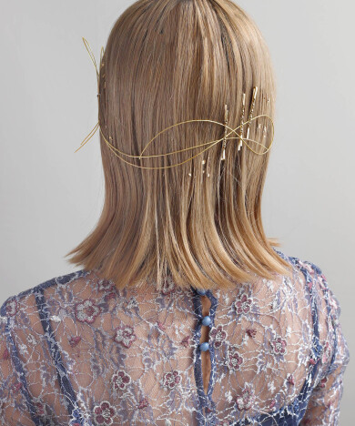 ホイルフレーク付水引ヘアアレンジセット
