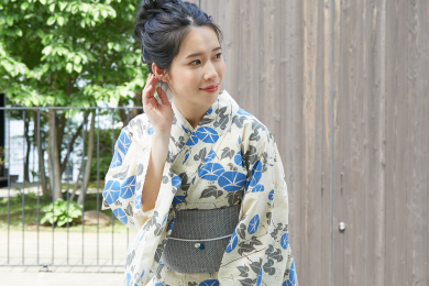 浴衣着付け♪