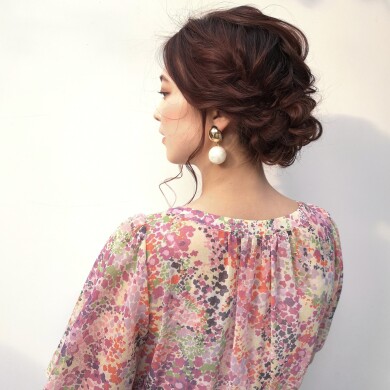 参列ヘアセット☆