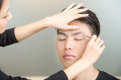 メンズ眉カット