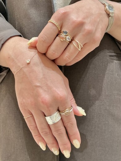 agete💍おすすめの新作リングコーディネート💍