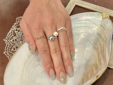 agete 💍6月の誕生石パールの新作商品💍
