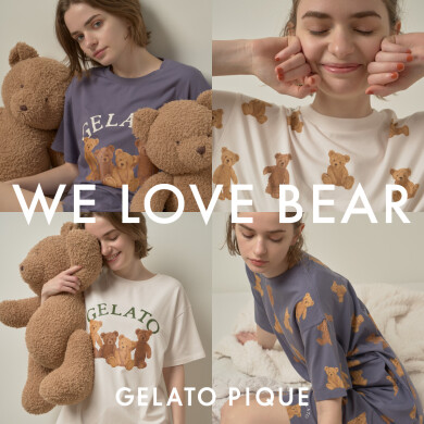 4/10（WED）gelato piqueの人気者ベアモチーフに新作が登場！