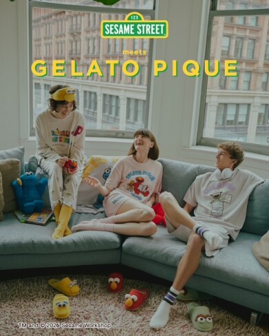 SESAME STREET meets GELATO PIQUE発売スタート！