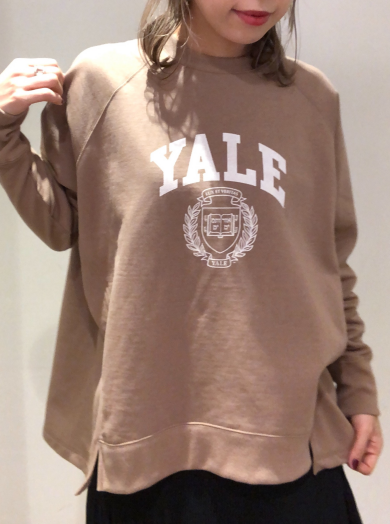 mica&dealよりYALE Universityロゴスウェット入荷