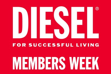 DIESEL MEMBERS WEEK 9.6（WED）‐ 9.19（TUE）