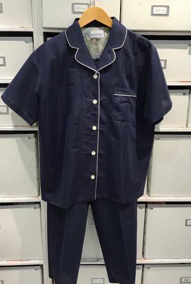 【綿混】さらっとした肌あたりパジャマ　ＭＡＤＥ　ＷＩＴＨ　ＬＩＢＥＲＴＹ　ＦＡＢＲＩＣ