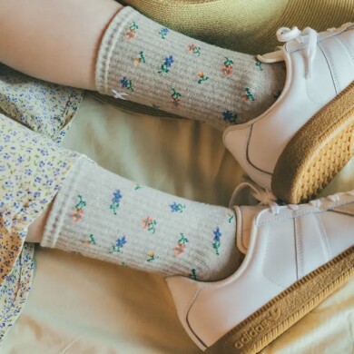 NEW🌼小花柄ソックス✨