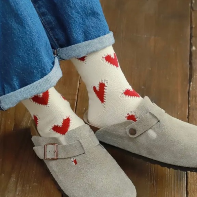 人気のハートsocksに NEWカラー🧦✨