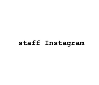 スタッフ個人インスタ開設✨✨