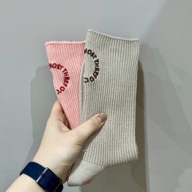 人気のメッセージソックスにNew color登場✨